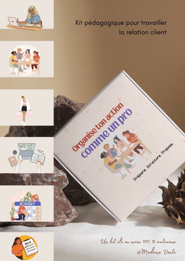 Organise ton action commerciale – Jeu pédagogique à imprimer – Image 2