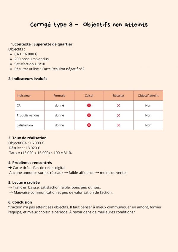 Évalue une action commerciale – Jeu pédagogique à imprimer – Image 11