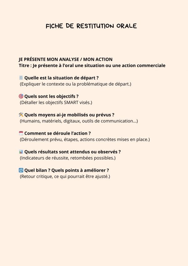 Organise ton action commerciale – Jeu pédagogique à imprimer – Image 12