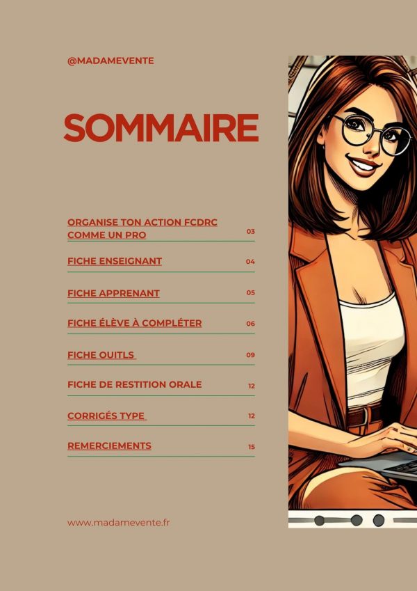 Organise ton action commerciale – Jeu pédagogique à imprimer – Image 3