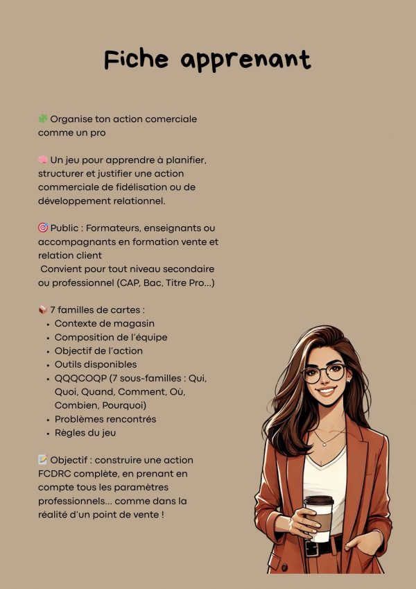Organise ton action commerciale – Jeu pédagogique à imprimer – Image 6