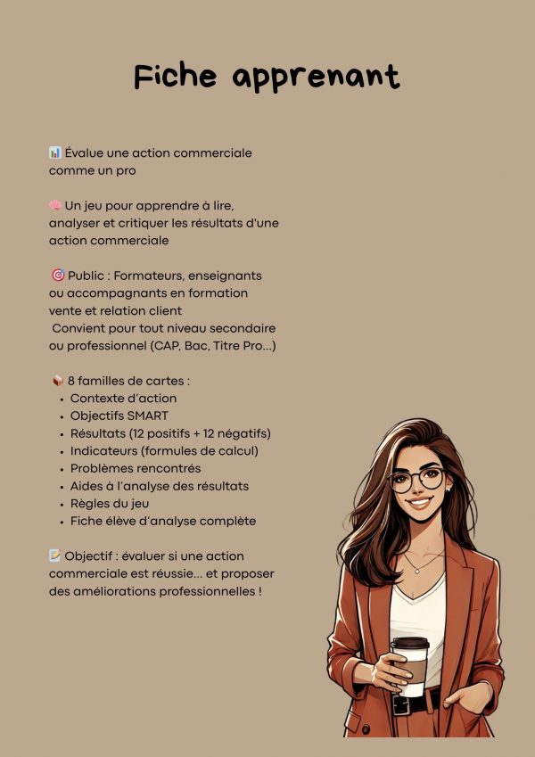Évalue une action commerciale – Jeu pédagogique à imprimer – Image 6