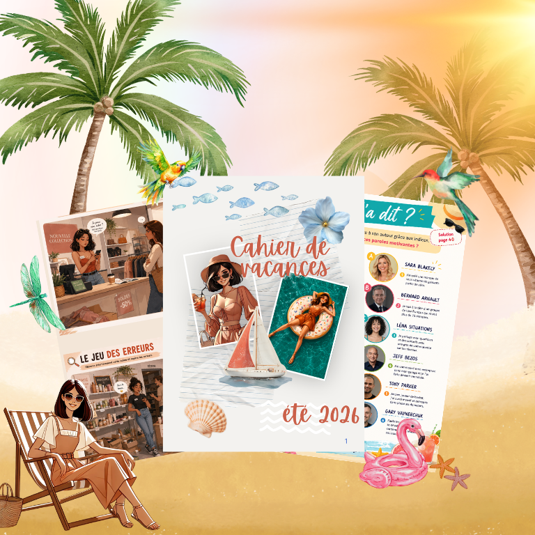 Cahier de vacances commerce 2026